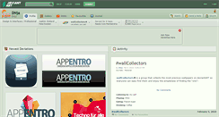 Desktop Screenshot of dnja.deviantart.com