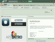 Tablet Screenshot of dnja.deviantart.com