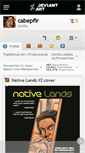 Mobile Screenshot of cabepfir.deviantart.com