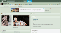 Desktop Screenshot of andysixx-plz.deviantart.com