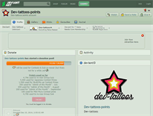 Tablet Screenshot of dev-tattoos-points.deviantart.com