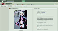 Desktop Screenshot of cosplayutah.deviantart.com