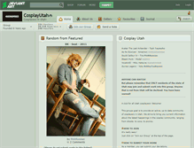 Tablet Screenshot of cosplayutah.deviantart.com