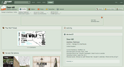 Desktop Screenshot of dear-mr.deviantart.com