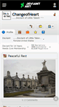 Mobile Screenshot of changeofheart.deviantart.com