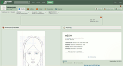 Desktop Screenshot of luna-eyes.deviantart.com