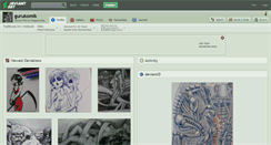 Desktop Screenshot of gurukomik.deviantart.com