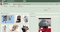 Desktop Screenshot of jango-joe.deviantart.com