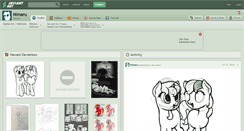 Desktop Screenshot of nimaru.deviantart.com