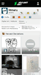 Mobile Screenshot of nimaru.deviantart.com