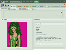 Tablet Screenshot of des-ka.deviantart.com