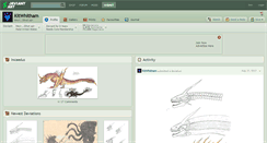 Desktop Screenshot of kitwhitham.deviantart.com