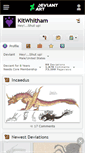 Mobile Screenshot of kitwhitham.deviantart.com
