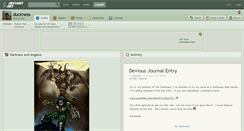 Desktop Screenshot of duckness.deviantart.com