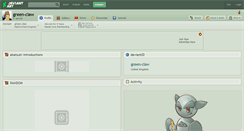 Desktop Screenshot of green-claw.deviantart.com