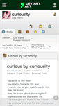 Mobile Screenshot of curiousity.deviantart.com