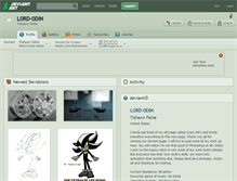 Tablet Screenshot of l0rd-0din.deviantart.com