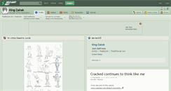 Desktop Screenshot of king-zairak.deviantart.com
