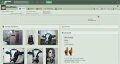 Desktop Screenshot of deviltricks.deviantart.com