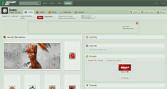 Desktop Screenshot of oxara.deviantart.com