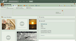 Desktop Screenshot of batcataway.deviantart.com