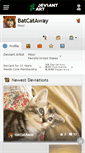 Mobile Screenshot of batcataway.deviantart.com