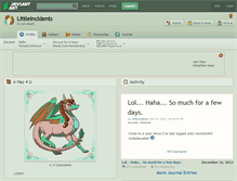 Tablet Screenshot of littleincidents.deviantart.com