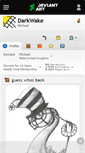 Mobile Screenshot of darkwake.deviantart.com