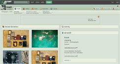 Desktop Screenshot of knash.deviantart.com