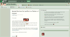 Desktop Screenshot of leeten-fanclub.deviantart.com