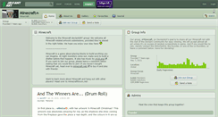 Desktop Screenshot of minecraft.deviantart.com