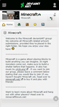 Mobile Screenshot of minecraft.deviantart.com