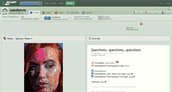 Desktop Screenshot of jadedsphnix.deviantart.com
