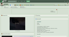 Desktop Screenshot of orcinsen.deviantart.com