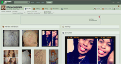 Desktop Screenshot of creneesosimple.deviantart.com