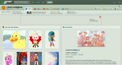 Desktop Screenshot of littellionbigroar.deviantart.com