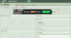 Desktop Screenshot of marisaplz.deviantart.com