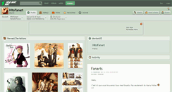 Desktop Screenshot of hitofanart.deviantart.com