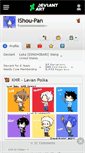 Mobile Screenshot of ishou-pan.deviantart.com