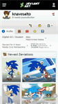 Mobile Screenshot of knavesaito.deviantart.com