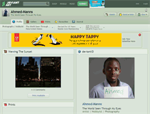 Tablet Screenshot of ahmed-manns.deviantart.com