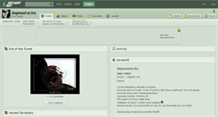 Desktop Screenshot of depressive-inc.deviantart.com