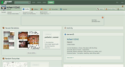 Desktop Screenshot of kchan112242.deviantart.com