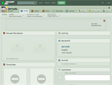 Tablet Screenshot of jerryots.deviantart.com