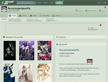 Tablet Screenshot of pervyundertakerplz.deviantart.com