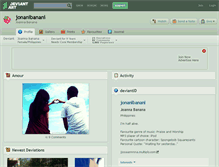 Tablet Screenshot of jonanibanani.deviantart.com