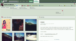 Desktop Screenshot of mothcorndancer.deviantart.com