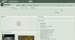 Desktop Screenshot of dave-rose.deviantart.com