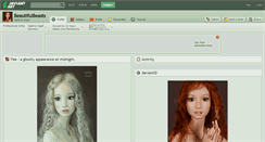 Desktop Screenshot of beautifulbeasts.deviantart.com