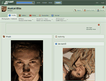 Tablet Screenshot of musical-bliss.deviantart.com